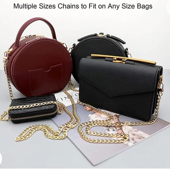 Replacement Chain Straps – Gold, Silver & Gunmetal (Set of 4) - Picture 7 of 9